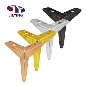 JIEYING Luxus Metall Diamant Sofa Stütz beine TV Schrank Füße Nachttisch Badezimmers chrank Bett möbel Bein - Product Image 2