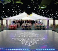 Rouleaux d'autocollants imperméables pour plancher de danse en PVC, décoration de mariage, autocollant amovible en vinyle auto-adhésif
