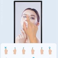 Écran tactile numérique LED LCD HD-MI de 32 pouces pour affichage publicitaire intérieur, lecteur multimédia et signalisation numérique