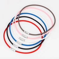 Thérapie magnétique anti-fatigue exercice anti-rayonnement Énergie ionique négative Chaîne en titane Soins de santé Collier d'alimentation