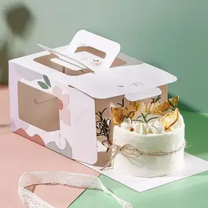 Fabrieksgroothandel Appeltaart Dessertbrood Verjaardag Trouwpakket Individuele Fancy Cake Boxes