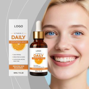 OEM Private Label VC Serum Skin Care Hyaluronic Acid <b>Face</b> Serum Natural Organic Aging Whitening Vitamin C Serum - Product Image 1