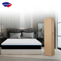 Queen-Size-Schaumstoffmatratze im Karton Online Bestellbar Großhandel Neue Xxxn Orthopädische Latex-Taschenfederkern-Gel-Memory-Foam-Matratzen