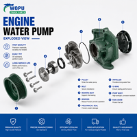 Pompe à eau moteur VG1500060051, pompe à liquide de refroidissement pour SINOTRUK HOWO A7 STR WD615 371 336 STR King, pièces de camion lourd