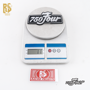 Nouvel emblème de carénage latéral pour CB750 K 73-76, badge en aluminium gauche et droit, autocollants de <span class=keywords><strong>moto</strong></span> - Product Image 1
