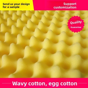 <span class=keywords><strong>Spugna</strong></span> Fonoassorbente in Schiuma Poliuretanica a Onde con Riempimento a Forma di Uovo di Gallina - Product Image 2