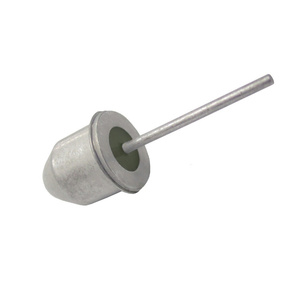 Interrupteur de fin de course argenté avec boîtier en nylon, fixation traversante, conception à basculement - Product Image 1