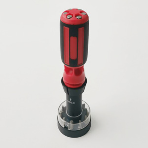 Lixin Tools 19Pc Standing Ratchet <b>Screwdriver</b> Crv <b>Bits</b> Magnetic Handle Diy <b>Set</b> Metric System - Product Image 1