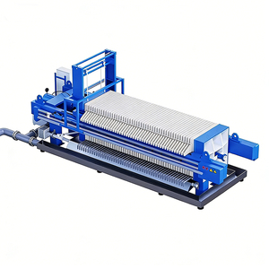 Filtro a Diaframma a Piastre e Telai ad Alta Pressione per Acque Reflue di Impilamento e Lavaggio Sabbia con Piastre Filtranti e Tessuto - Product Image 1