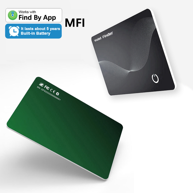 Factory Wholesale Smart GPS Card Thinner Android Find Tag Device Key Card Finder Locator Finder for Men Women Kid