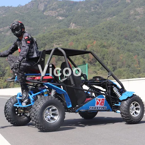 2-местный Go Kart 150cc 200cc 250cc, способный преодолевать Броды для взрослых