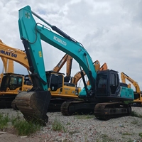 Excavator Backhoe Kobelco SK480 Berkualitas Tinggi Bekas, Mesin Excavator Loader KOBELCO SK140 SK210 SK250 SK260 SK350D Dijual