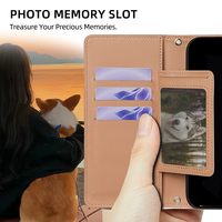 Étui portefeuille en cuir PU pour Tecno Camon 50 Ultra 40 Pro avec fente pour cartes et rabat magnétique pour Tecno Spark 40 30 – Vente en gros