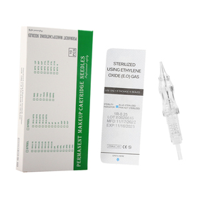 10 Piezas <span class=keywords><strong>de</strong></span> Agujas <span class=keywords><strong>de</strong></span> Maquillaje Permanente Cartuchos <span class=keywords><strong>de</strong></span> Tatuaje para Cejas Delineador <span class=keywords><strong>de</strong></span> Ojos y <span class=keywords><strong>Labios</strong></span> <span class=keywords><strong>Microblading</strong></span> para Máquinas Rotativas <span class=keywords><strong>de</strong></span> PMU y SMP - Product Image 3