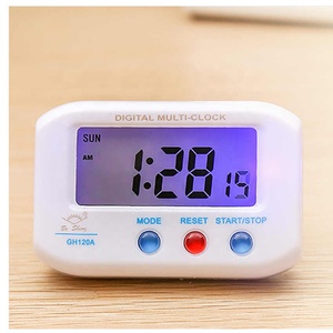 Trang chủ Du lịch Đồng hồ báo thức trên ô tô Đồng hồ báo thức điện tử mini có lịch, đồng hồ bấm giờ, chức năng báo lại và đèn nền Màn hình LCD kỹ thuật số - Product Image 5