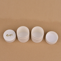 Emballage en tube de papier personnalisé écologique avec couvercle, conteneur rond en papier texturé de luxe de qualité supérieure avec logo en feuille d'or