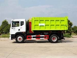 Camion benne à benne basculante Dongfeng 4X2 LHD/RHD 10m³ abordable pour la collecte des déchets municipaux et le transport de conteneurs - Product Image 2