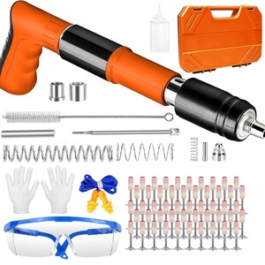 Pistola de grapas mini, pistola de clavos naranja, silenciador para pistola de grapas, pistola de grapas para hormigón, suministro fuerte para comercio exterior - Product Image 3