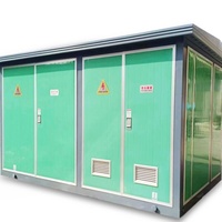 Transformateur de type boîte rectangulaire de style européen, 630 kVA, pour poste de distribution mobile extérieur, pré-assemblé et complet
