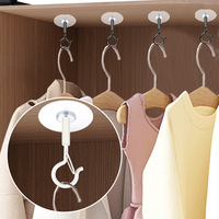 Support de suspension robuste pour plantes suspendues, crochet de plafond adhésif sans trace, ventouse en fer, crochet réglable pour œillet de rideau, moustiquaire