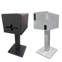 Boîtier d'imprimante stable Dnp Ds620/ Dnp Rx1hs/ Dnp Qw410/ Hiti P525l support d'imprimante et couvercle de table en métal pour photobooth