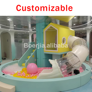 Equipo de juegos interior para niños, certificado por ASTM, duradero y suave, con juegos interactivos para guarderías y centros de aprendizaje. - Product Image 4