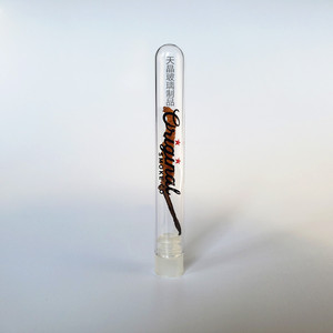 หลอดแก้วใสทรงกระบอกขนาด 12x75 มม. สำหรับเก็บถั่งเช่า พร้อมฉลากปิดผนึก - Product Image 4