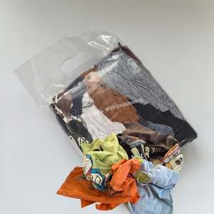 Trapos de algodón reciclados de colores mixtos para uso industrial marino, trapos de limpieza de algodón, trapos de algodón 50KG - Product Image 1