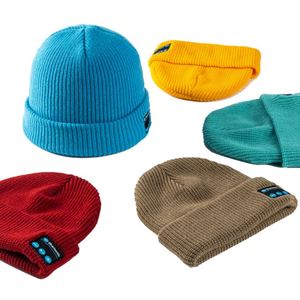 HD Estéreo Inalámbrico Smart Beanie Auriculares Musical Knit Auriculares Altavoz Sombrero Altavoz Gorra Música - Product Image 5