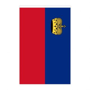 Bandera de Liechtenstein de Tela de Poliéster, Bandera Nacional para Decoración de Fiestas de Cumpleaños y Festivales - Product Image 2