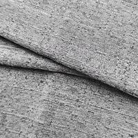 Rideau occultant aspect lin, respirant, naturel, moderne, à texture dégradée, matière aérienne pour chambre, salon, studio, fenêtre