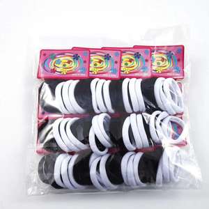 72 Stück Nylon Haar gummis Mehrfarbige elastische Haar bänder für Mädchen und Kinder Mode accessoire für Kleinkinder - Product Image 5