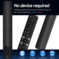 Control Remoto Universal RC802N Compatible con TCL Thomson Smart TV 4K LCD LED Android TVs, con Tecla de Acceso Directo a Netflix