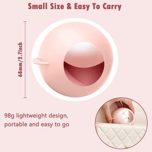 Wholesale Wholesale Portable Sticky Cleaning Ball Hair <b>Remover</b> Reuseabke Washable Reusable <b>Lint</b> Roller for Clothes Carpet Pet - Product Image 2