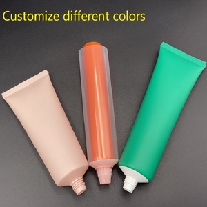 Nhựa Trắng Mềm Nhôm Hose Bao Bì <span class=keywords><strong>3Ml</strong></span> 20Ml 30Ml 50Ml 100Ml 120Ml 150Ml 200Ml 300Ml 350Ml Rỗng Mỹ Phẩm Ống Trong Kho - Product Image 5