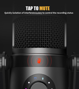 Hybrid Dynamic <b>Microphone</b> with Touch Controls, Built-in DSP App Compatibility for Podcasting and Streaming - Product Image 4