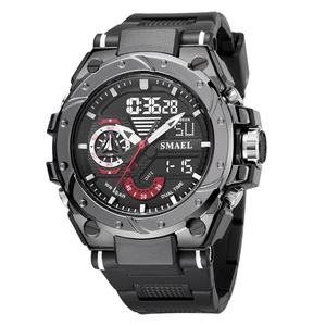 Relojes Deportivos SMAEL 8060, Reloj LED Impermeable para Hombre, Digital Analógico, Relogio - Product Image 3