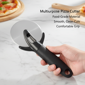 Cortador de Pizza Resistente con Protector de Seguridad, Acero Inoxidable 304 - Product Image 1