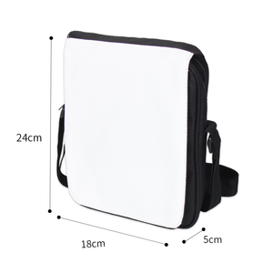 <span class=keywords><strong>Sac</strong></span> <span class=keywords><strong>bandoulière</strong></span> personnalisable de petite taille avec panneau frontal amovible vierge <span class=keywords><strong>pour</strong></span> impression par transfert thermique et graffiti DIY - Product Image 2