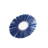 Brosse de balayage de cheminée de route d'arbre en plastique de fabricants professionnels pour nettoyer la brosse de neige