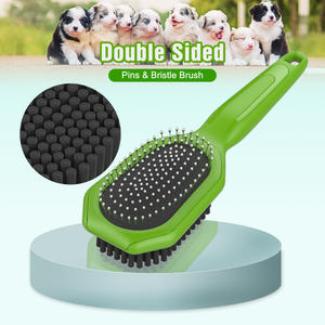 Brosse de toilettage à poils et épingles 2 en 1 bon marché pour chiens et chats - Product Image 2