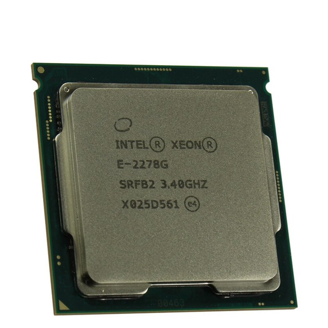 CPU Intel Xeon E-2278G Processor (16M Cache, 3.40 GHz) FC-LGA14A CM8068404225303 SRFB2 CPU E-2278G