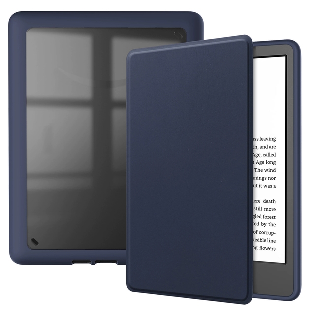 Hot Sale Customize Printed PU Protective case for Kindle 11th Generation 6.8' Acrylic Transparent Lightweight Kindle Sleeve