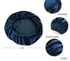 Gorro de Dormir Cómodo para Mujer, Turbante para el Cabello, Gorro de Terciopelo, Gorro de Dormir con Banda Ancha, Regalo Promocional - Product Image 2