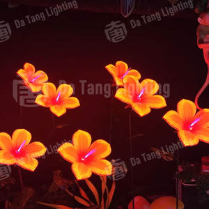 Luz Decorativa de Flor de Kapok para Proyectos de Paisajismo de Jardín, IP65, para Exteriores - Product Image 4
