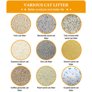 OEM ODM çevre dostu kedi kumu özelleştirilmiş tozsuz yıkanabilir gıda sınıfı biyobozunur 6L 7L evcil kedi çöp lavanta lezzet - Product Image 4