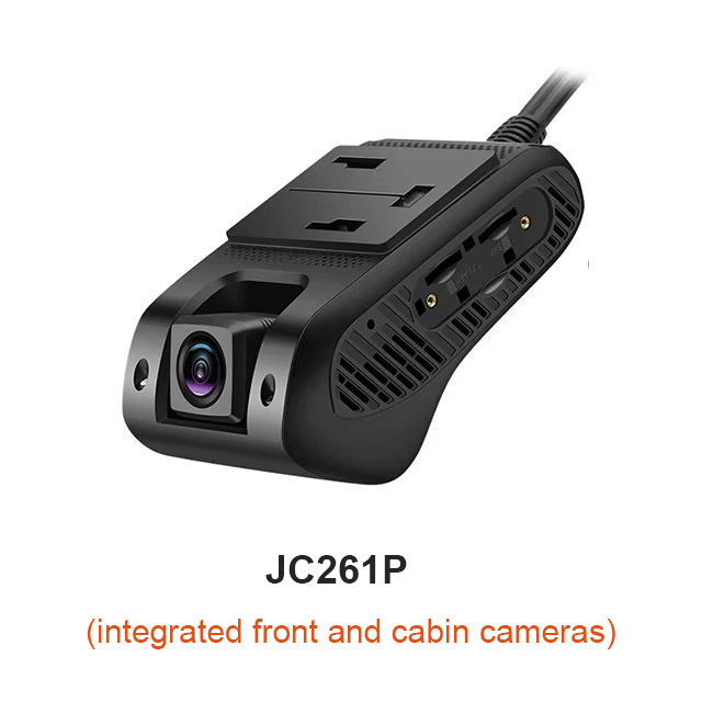 JIMI JC261 Dual Lens Car Dash Cam MDVR with App Control, GPS