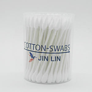 100 pièces de cotons-tiges jetables en papier de qualité supérieure, écologiques et recyclables, à <span class=keywords><strong>tige</strong></span> unique, avec embouts pointus, plats et ronds, en emballage individuel - Product Image 3