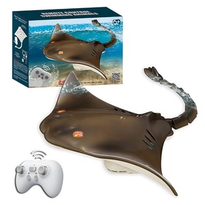 <span class=keywords><strong>Bateau</strong></span> Rc de <span class=keywords><strong>Piscine</strong></span> Étanche <span class=keywords><strong>pour</strong></span> Enfants, Simulation Électrique Créative, 2.4G, Manta Fish Ray, Jouet d'Été - Product Image 5