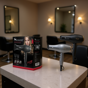 Sèche-cheveux professionnel Surker 5000W pour salon, portable, avec construction en plastique et prise américaine - Product Image 3